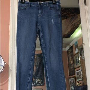 High rise women’s jeans